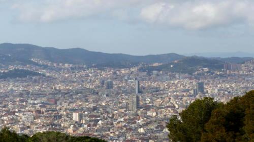 Barcelona văzută de pe Montjuic