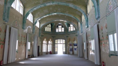 Interior Pavilionul Sant Rafael