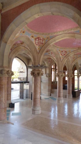 Interior Pavilionul administrativ