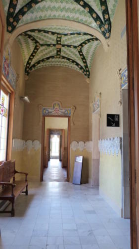 Interior Pavilionul administrativ