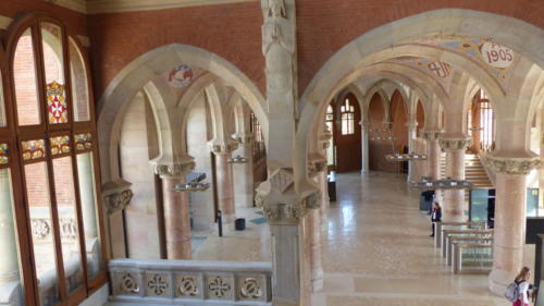 Interior Pavilionul administrativ