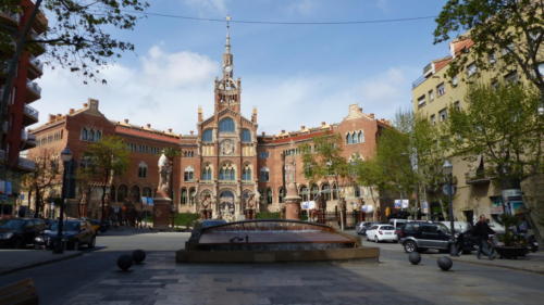 Panoramă asupra spitalului 