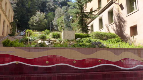 Placa de l’Abad Oliba