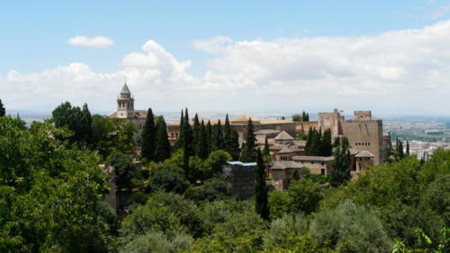 Alhambra văzută din Generalife