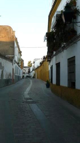 Străduța cu patiouri