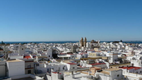 Cadiz văzut din turnul Tavira