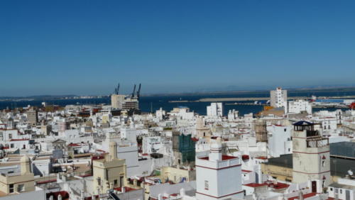 Cadiz văzut din turnul Tavira